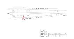 近鉄／竹田駅／／№15駅看板・駅広告、位置図
