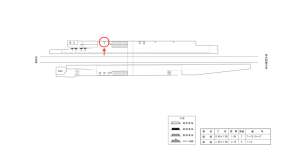 近鉄／狛田駅／／№7駅看板・駅広告、位置図
