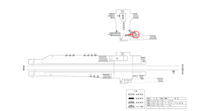 近鉄／興戸駅／／№24駅看板・駅広告、位置図