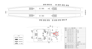 近鉄/大久保駅//№256駅看板・駅広告、位置図