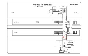 JR　甲子園口駅／／№013、位置図