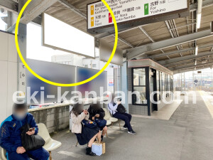 近鉄／寺田駅／／№10駅看板・駅広告、写真1