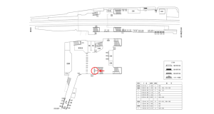 近鉄/近鉄丹波橋駅//№112駅看板・駅広告、位置図