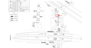 近鉄／橿原神宮前駅／／№65駅看板・駅広告、位置図