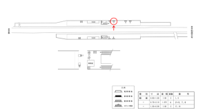 近鉄／伏見駅／／№3駅看板・駅広告、位置図
