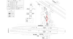 近鉄／橿原神宮前駅／／№83駅看板・駅広告、位置図