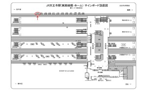 JR 天王寺駅/JR大阪環状線/№213、位置図