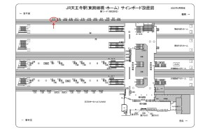 JR　天王寺駅／JR大阪環状線／№213、位置図