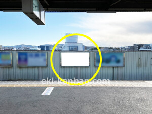近鉄／大久保駅／／№224駅看板・駅広告、写真2