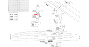 近鉄／橿原神宮前駅／／№22駅看板・駅広告、位置図