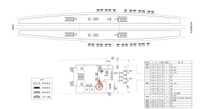 近鉄／大久保駅／／№266駅看板・駅広告、位置図