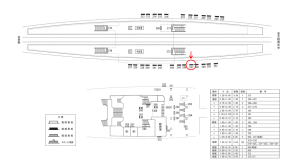 近鉄／大久保駅／／№247駅看板・駅広告、位置図