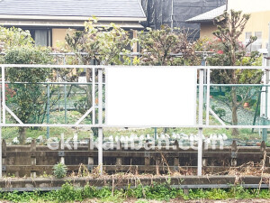近鉄／前栽駅／／№3駅看板・駅広告、写真2
