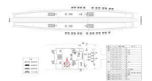 近鉄／大久保駅／／№267駅看板・駅広告、位置図