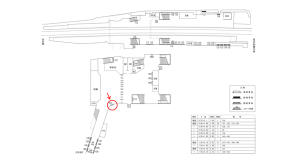 近鉄/近鉄丹波橋駅//№102駅看板・駅広告、位置図