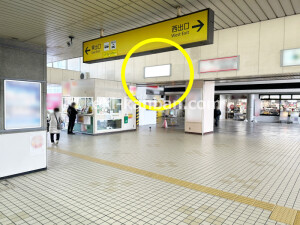 近鉄／大久保駅／／№255駅看板・駅広告、写真1