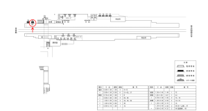 近鉄/小倉駅//№67駅看板・駅広告、位置図