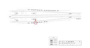 近鉄／竹田駅／／№18駅看板・駅広告、位置図