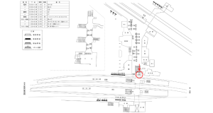 近鉄／橿原神宮前駅／／№72駅看板・駅広告、位置図