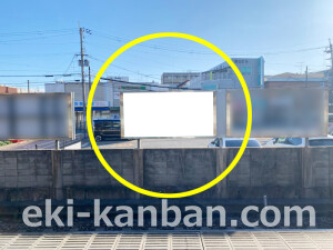 近鉄/新田辺駅//№212駅看板・駅広告、写真2