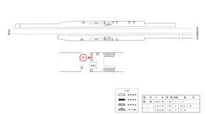 近鉄／伏見駅／／№17駅看板・駅広告、位置図