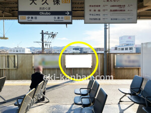 近鉄／大久保駅／／№215駅看板・駅広告、写真2