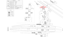 近鉄／橿原神宮前駅／／№110駅看板・駅広告、位置図