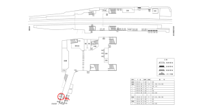 近鉄/近鉄丹波橋駅//№137駅看板・駅広告、位置図