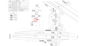 近鉄／橿原神宮前駅／／№24駅看板・駅広告、位置図