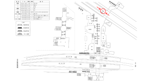 近鉄／橿原神宮前駅／／№90駅看板・駅広告、位置図