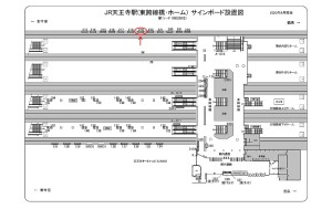 JR　天王寺駅／JR大阪環状線／№219、位置図