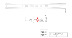 近鉄／十条駅／／№1駅看板・駅広告、位置図