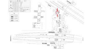 近鉄／橿原神宮前駅／／№86駅看板・駅広告、位置図