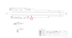 近鉄／平城駅／／№7駅看板・駅広告、位置図