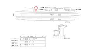 近鉄／河内長野駅／／№1駅看板・駅広告、位置図