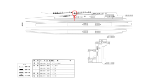 近鉄／河内長野駅／／№8駅看板・駅広告、位置図