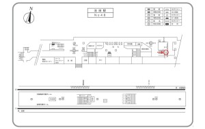 阪急　池田駅／／№609、位置図