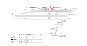 近鉄／河内長野駅／／№17駅看板・駅広告、位置図