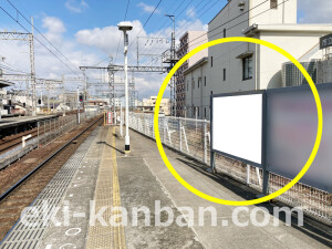 近鉄／河内長野駅／／№4駅看板・駅広告、写真1