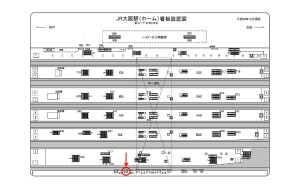 JR　大阪駅／JR大阪環状線／№926、位置図