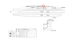 近鉄／河内長野駅／／№16駅看板・駅広告、位置図