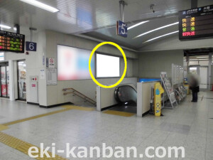 JR西日本／尼崎駅／№038_1駅看板、駅広告①