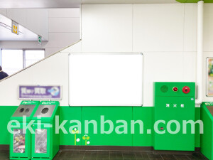 近鉄/針中野駅//№100駅看板・駅広告、写真2