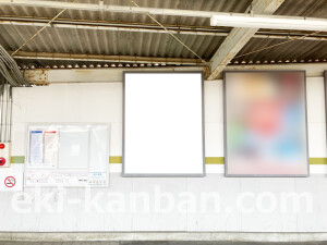 近鉄／河内天美駅／／№50駅看板・駅広告、写真2