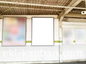 近鉄/河内天美駅//№52駅看板・駅広告、写真2