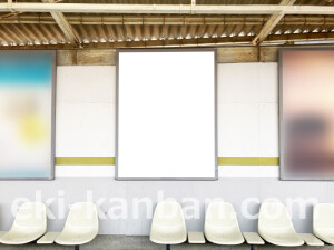 近鉄/河内天美駅//№56駅看板・駅広告、写真2