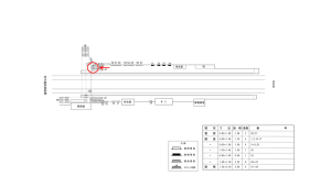 近鉄／河内天美駅／／№2駅看板・駅広告、位置図