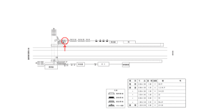 近鉄／河内天美駅／／№5駅看板・駅広告、位置図