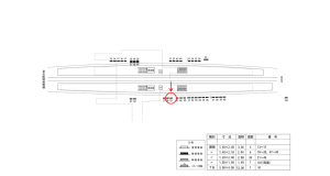 近鉄／河内松原駅／／№29駅看板・駅広告、位置図