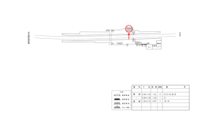近鉄／高見ノ里駅／／№13駅看板・駅広告、位置図